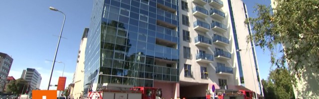 Reporter: Põleng Liivalaia tänaval