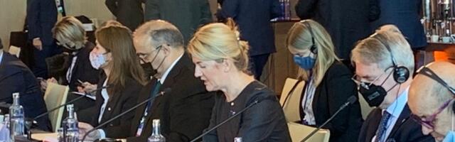 Välisminister Eva-Maria Liimets osales Vahemere Liidu välisministrite kohtumisel Barcelonas