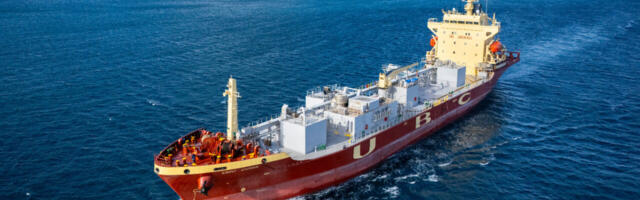 This cargo ship is turning its CO2 emissions into green cement