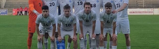 Portugali ja Belgiaga viigistanud U-19 koondis lõpetas valiksarja kaotusega
