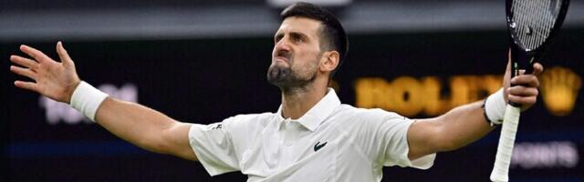 Djokovic andis avaringis ära ühe seti
