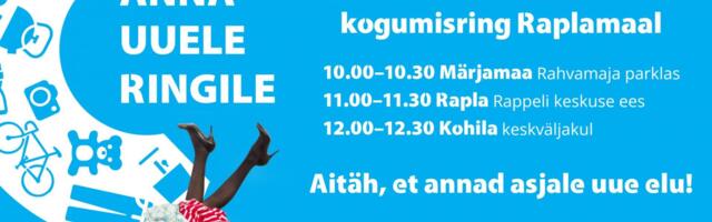 Uuskasutuskeskuse kogumisring Raplamaal