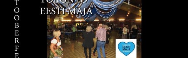 Ja nüüd siis Oktooberfestile  Igaveseks meenutuseks Toronto Eesti Majas EWR video Kordame