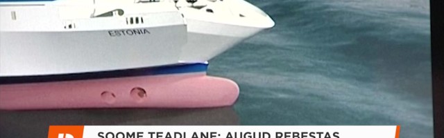Soome teadlane: Augud rebestas ESTONIA keresse vöörivisiir