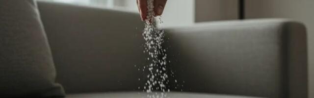 Puista diivanile peotäis soola – tulemus võib sind tõeliselt üllatada