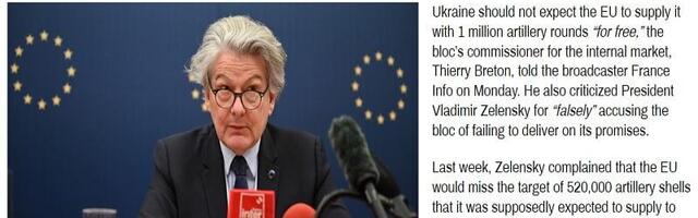 It’s Time For Kiev To Pay The Piper If It Wants To Keep The Proxy War Going