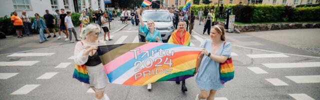 GALERII | Tuhanded inimesed osalesid Tartu 2024 Pride rongkäigul