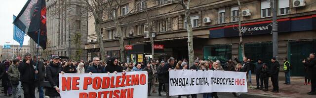 Protest sudija i tužilaca zbog političkih pritisaka na pravosuđe