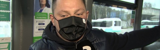 Reporter: Ühistranspordis tuleb kanda maski või katta nina ja suu