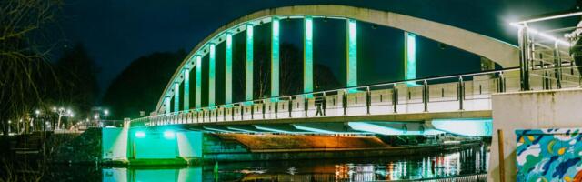 Tartu sillad saavad Püha Patricku päeval rohelise ilme