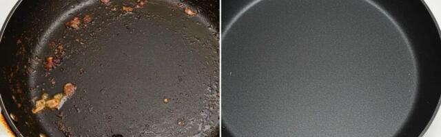 Kõrbenud pannid ja potid nagu uued – see 1-eurone koostisosa teeb imet