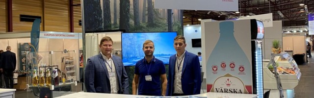 Eesti toidutootjad tutvustavad oma tooteid Riia toidumessil