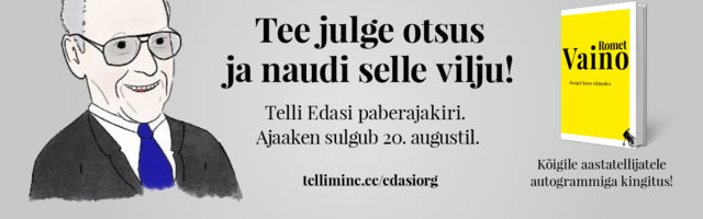 Tee julge otsus: telli Edasi paberajakiri & too oma ellu positiivseid muutusi