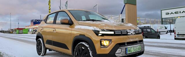 Proovisõit: uus Dacia Spring on palju parem pisiauto, aga ühe suure veidrusega