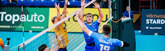 Eesti võrkpallikoondis võitis kontrollmängus Rootsi vastu viis geimi