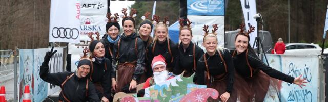 SUUR GALERII | Audi vana-aasta jooksupäev tõi rajale rekordarvu jooksjaid