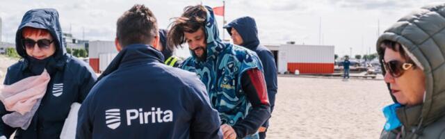 Sinilipu tunnustusega Pirita rand tegi algust suvehooajaga