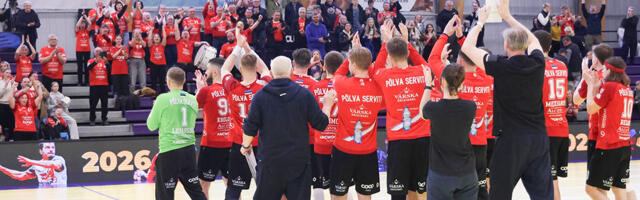 Käsipalli Balti liiga: Põlva Serviti edenes kodupubliku ees finaali