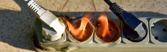 Elektrist tingitud tulekahjude arv on tõusnud, võrguettevõtted paluvad elektrisüsteemid üle kontrollida