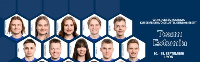 Parimad kutseõppurid esindavad Eestit maailma kutsemeistrivõistlustel