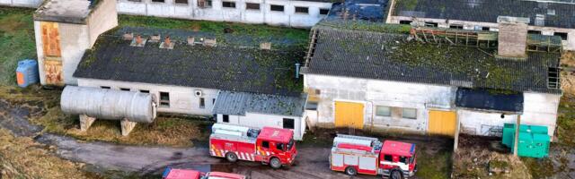 VIDEO JA FOTOD | „Paraku ajab üks õnnetus teist taga.“ Mulgi vallas kukkus sisse sigala lagi