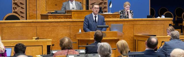 Järgmise aasta riigieelarve jõudis Riigikogu menetlusse