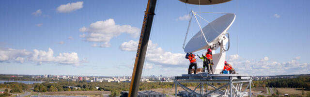 В Харку заработал новый метеорологический радар Агентства окружающей среды