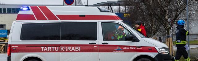 Elva vallas kukkus puu auto peale, kaks inimest sai viga