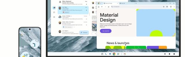 Google Pixel telefone saab nüüd suurel ekraanil arvuti eest kasutada