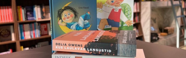 Raamatumüügis domineerivad Eesti kirjanikud ja lasteraamatud