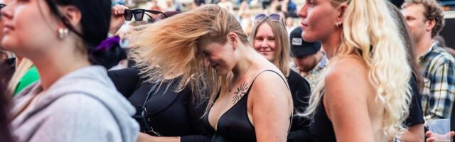 GALERII | Rakvere Funkfestival meelitas Vallimäele ohtralt rahvast. Üles astus Šveitsist pärit akordionivirtuoos Anatole Muster