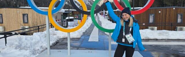 FOTOD | Eesti skeletonikaardile viinud Darta Zunte naudib olümpiaõhku