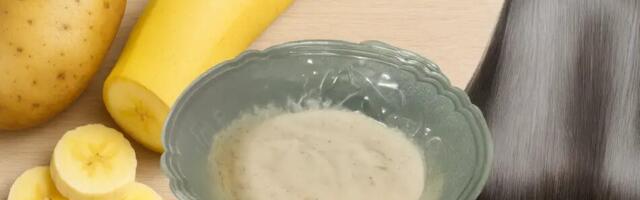 Kartul ja banaan: looduslik keratiiniboost tugevamate ja säravamate juuste jaoks
