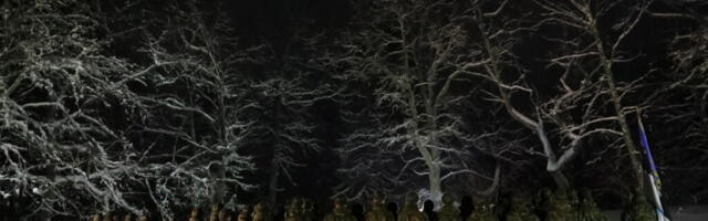 Õhutõrjepataljoni sõdurid löödi allohvitserideks Kalevipoja künnivagudes