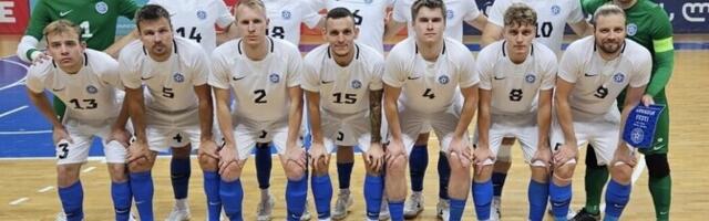 Saalijalgpallikoondis jäi Gruusiale kindlalt alla