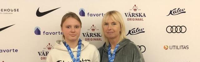 Eliise Mari Toomemägi tuli kuulitõukes Eesti meistriks
