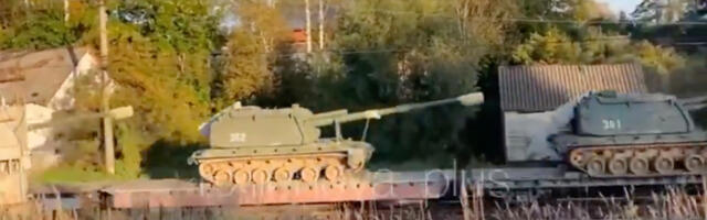 VIDEO: Vene sõjaväe ešelonid liiguvad Eesti ja Läti piiride suunas