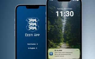 Eesti äpp testib täna ohuteavituse saatmise funktsiooni