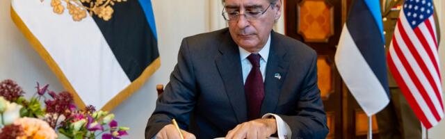 Eesti saabus USA suursaadik