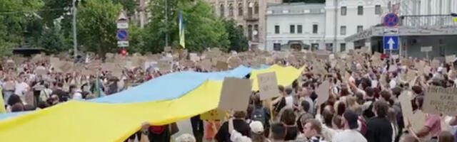 VIDEO: Ukrainas on ulatuslikud presidendi-vastased meeleavaldused juba neljandat päeva
