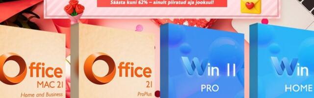 Parim kingitus sõbrapäevaks! Suur soodustus_ Classic Office 2021 Pro ja Win 11 Pro vaid 12 euro eest!