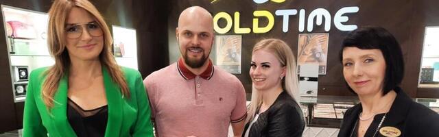 PULMASÕRMUSTE VALIMINE GOLDTIME KAUPLUSES