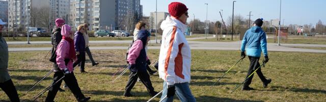 Alusta nädalavahetust tegusalt Lasnamäe kepikõnnitreeninguga