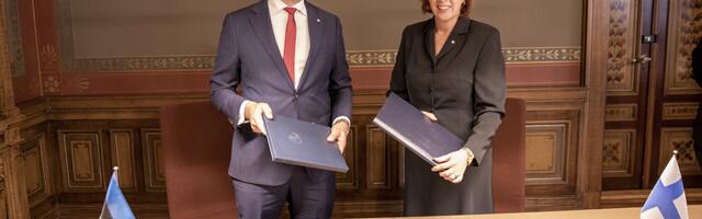 Eesti ja Soome allkirjastasid kauaoodatud andmevahetuslepingu