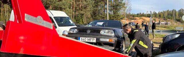 Amet teisaldas Koidula piiripunktist kõik valesti pargitud masinad