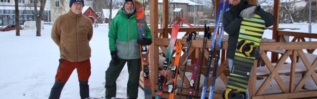 Otepää kultuurimaja pargi nõlvast saab liugu lasta