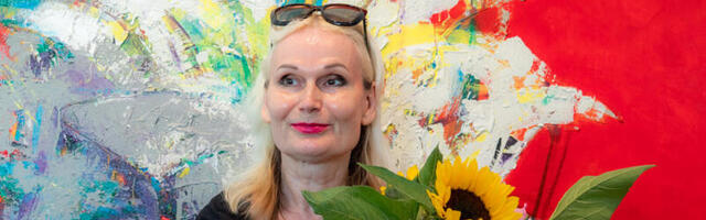 Kunstnik Tiina Tammetalu avas näituse Vabaduse Galeriis