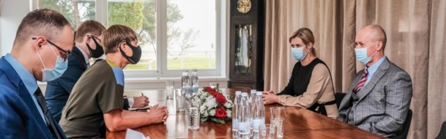 President Kaljulaid kohtus Valgevene opositsiooni esindajatega