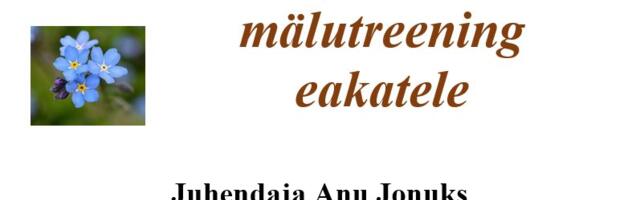Mälutreening Aegviidu rahvamajas 6 mail 2025