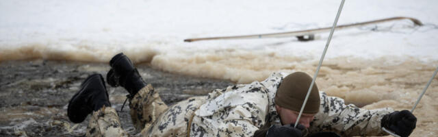 Tankitõrjekompanii harjutas talvist sõjapidamist